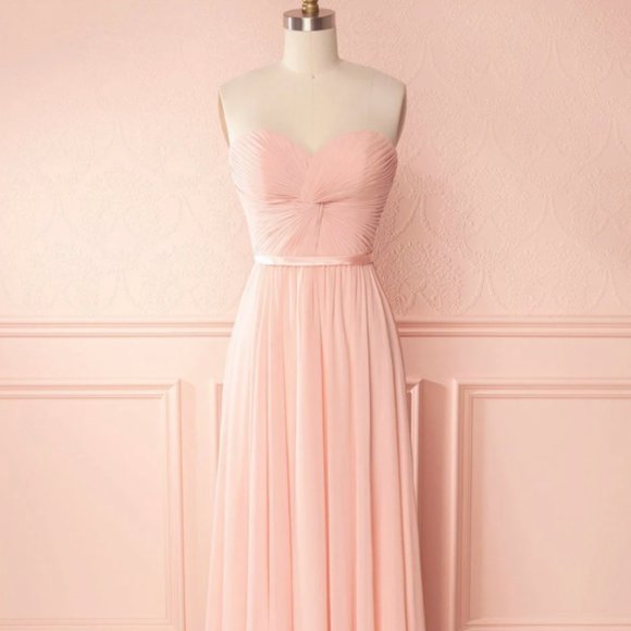 Strapless Pink Gown (Boutique 1861) - Picture 1 of 5